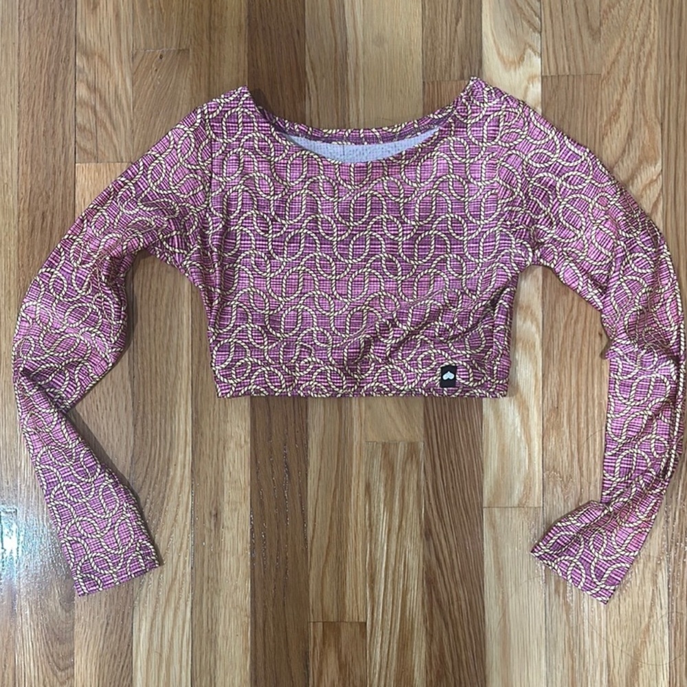 Booty by Brabants long sleeve crop top